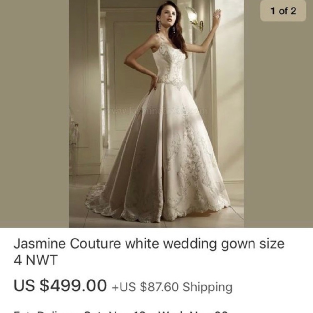 Wedding dress wedding gown. New never worn